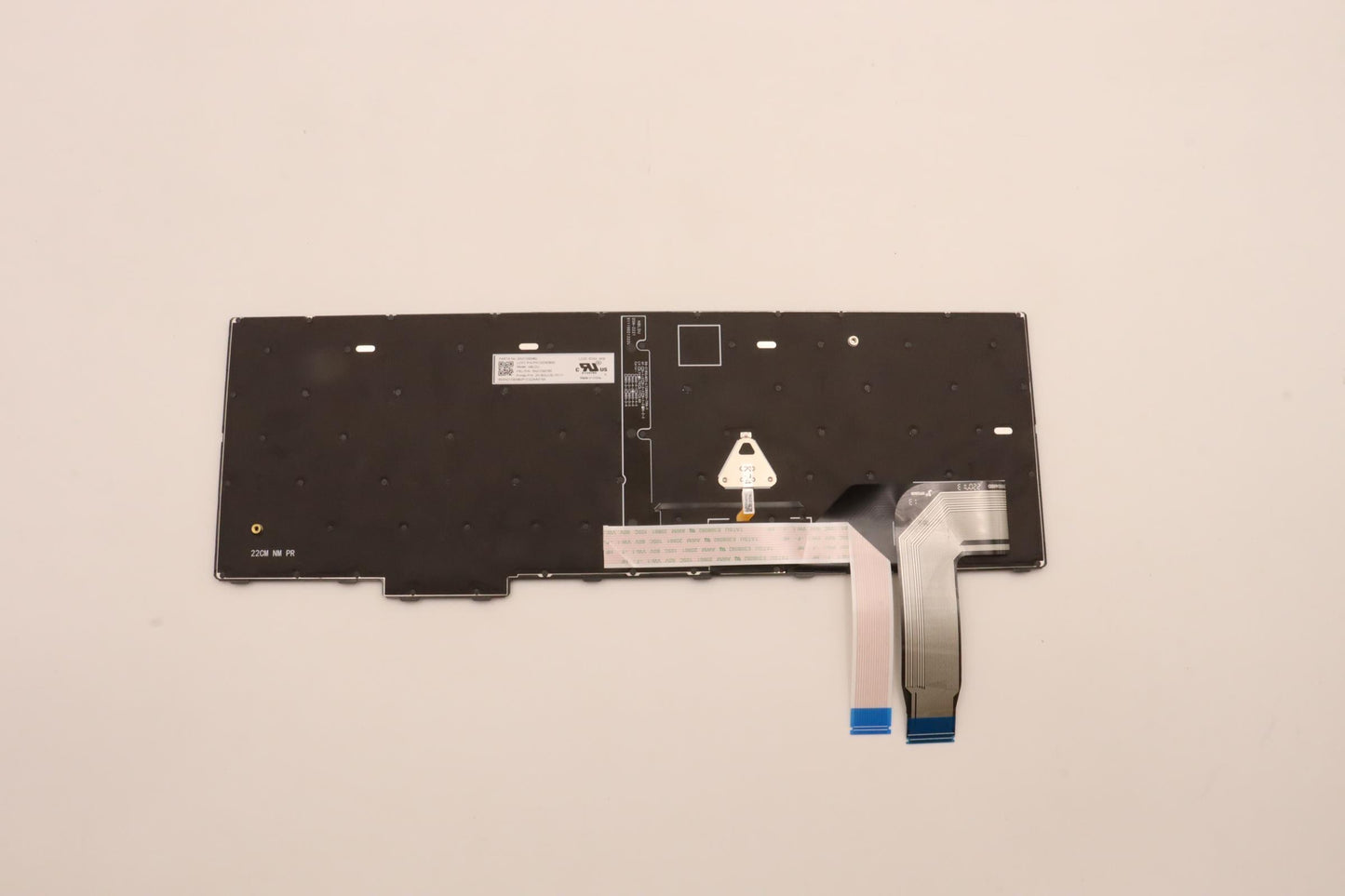 Lenovo - Top Case, Black-Blue, PMX Keyboard, English Layout - 5N21D93760