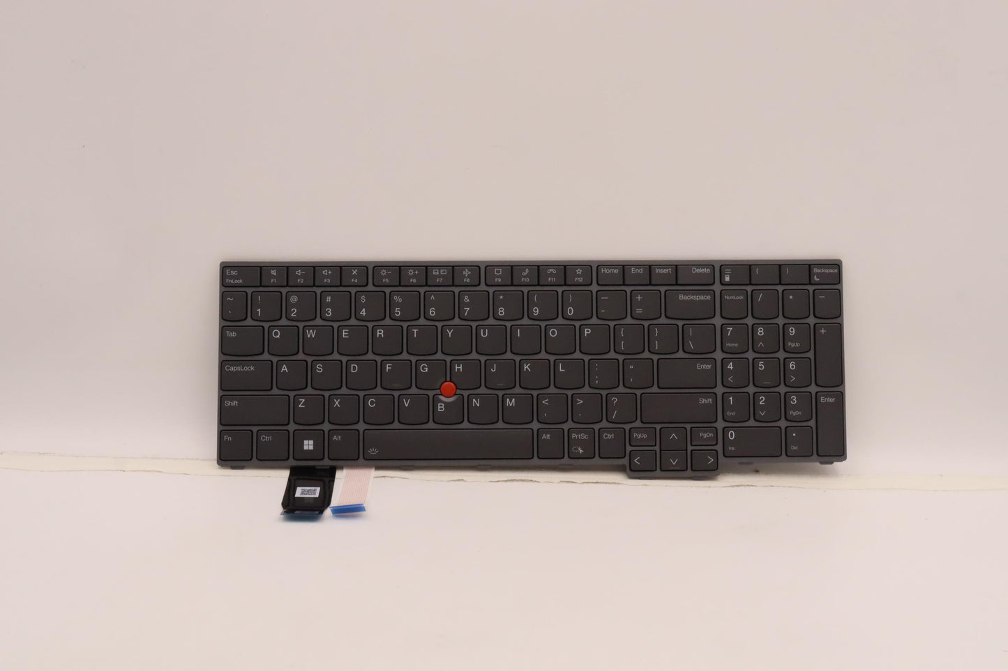Lenovo US Backlit Keyboard with Numeric Pad - 5N21D93876