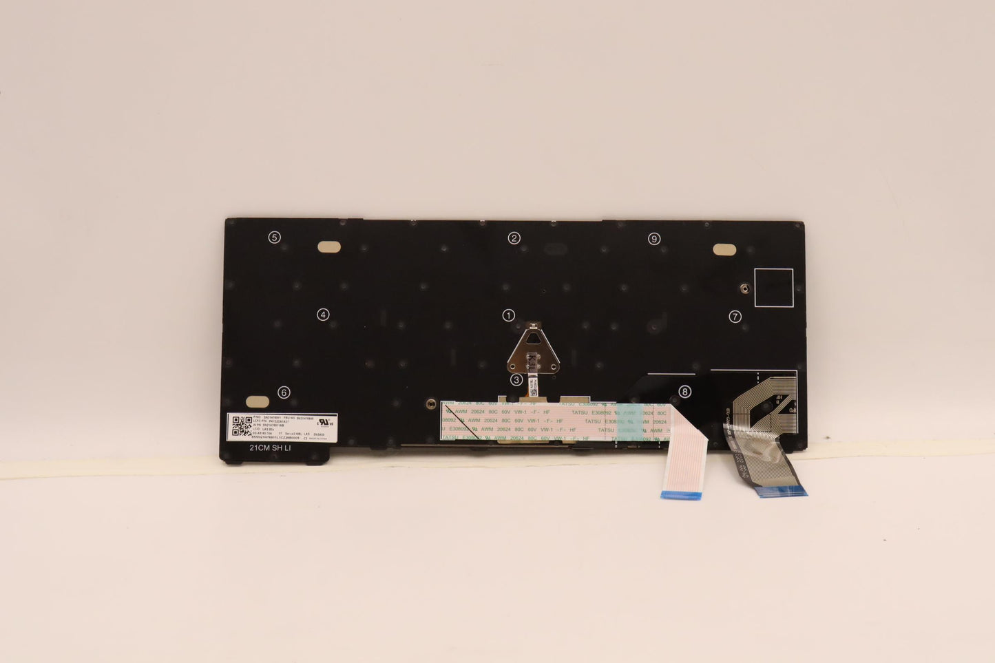 Lenovo Internal Keyboard, LA Spanish Layout, Non-Backlit, Black - 5N21H76948