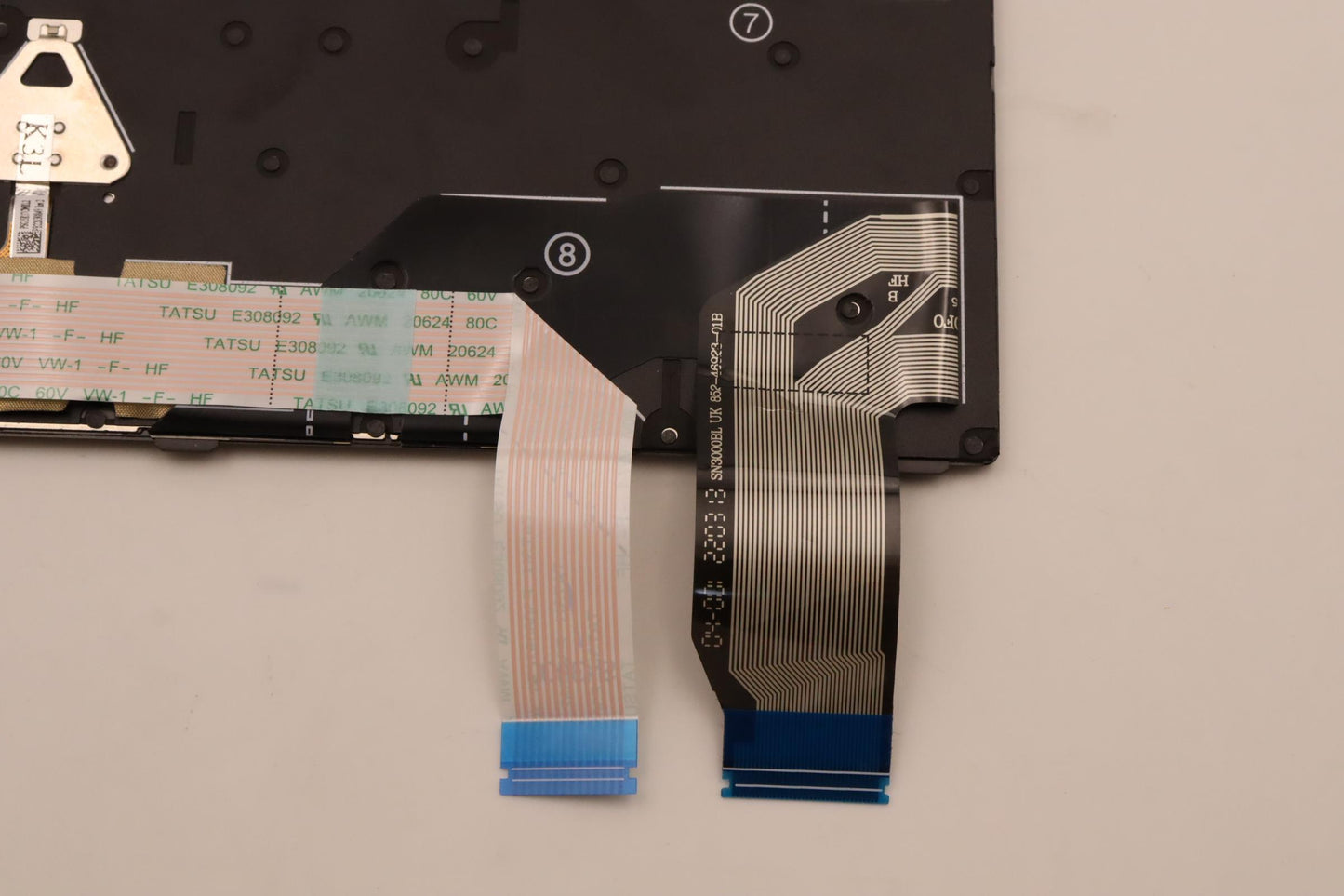 Lenovo Internal Keyboard, LA Spanish Layout, Non-Backlit, Black - 5N21H76948