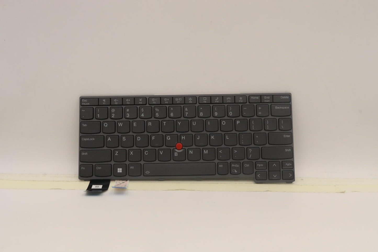 Lenovo Keyboard, USA Layout, Grey, Backlit - 5N21H77244