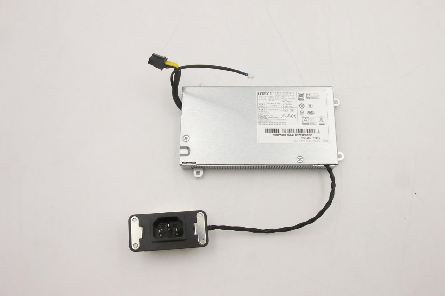 Lenovo 100-240V AIO Power Supply, 180W, 90% Efficiency - 5P51D76975
