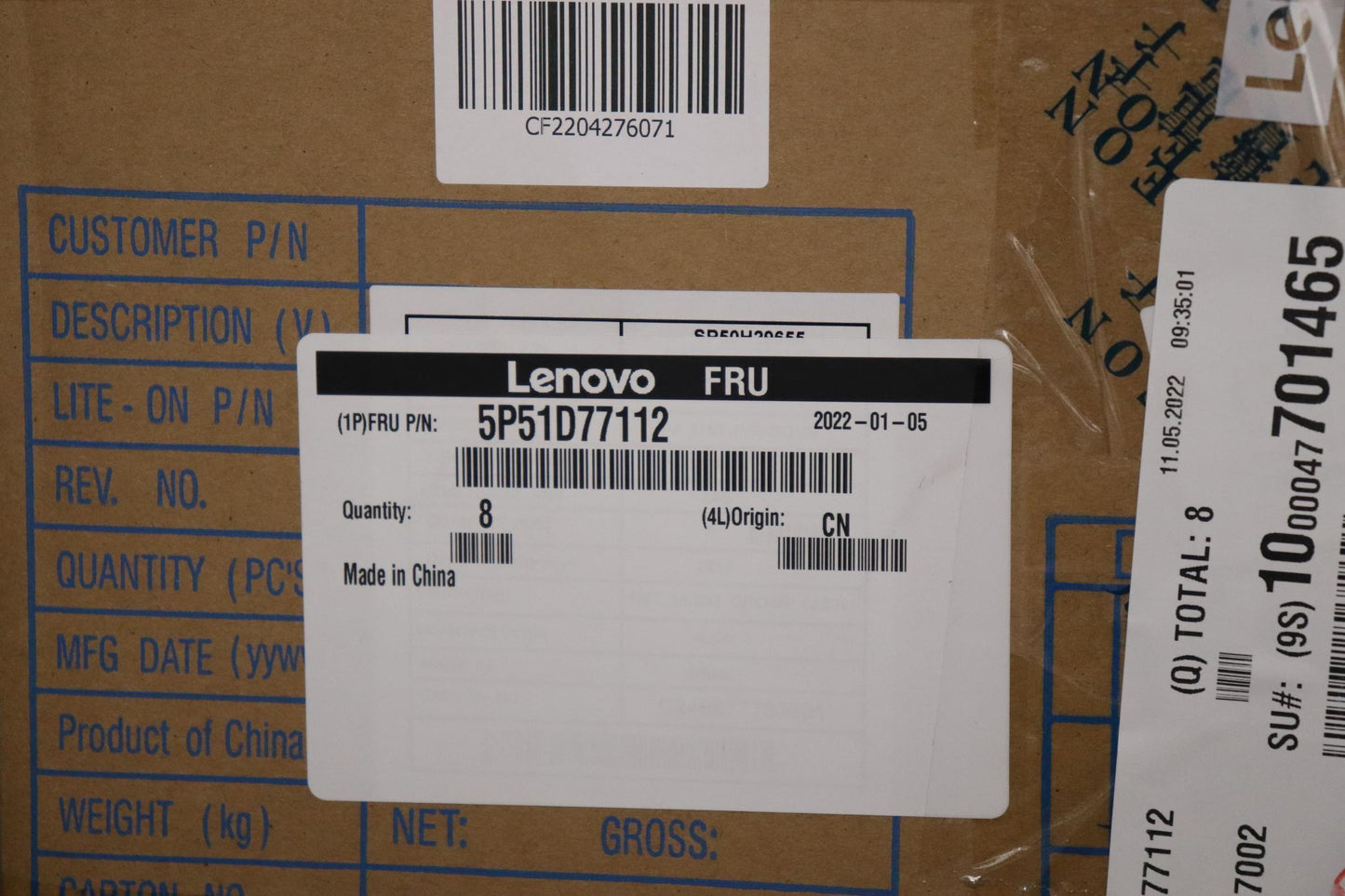 Lenovo Desktop Power Supply Unit 750W AC - 5P51D77106