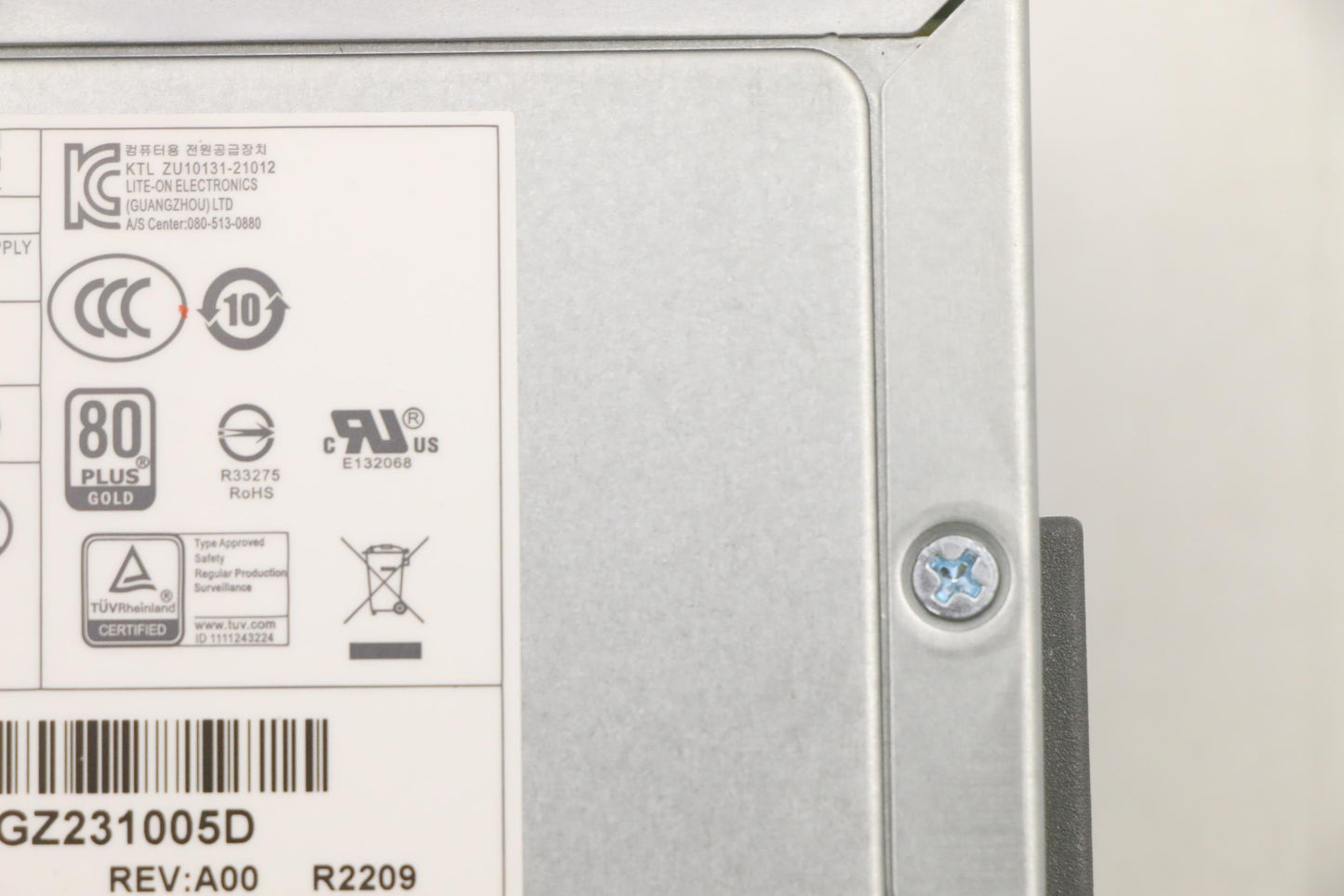 Lenovo TFX Power Supply, 260W, 90% Efficiency, TCO9 - 5P51D77141