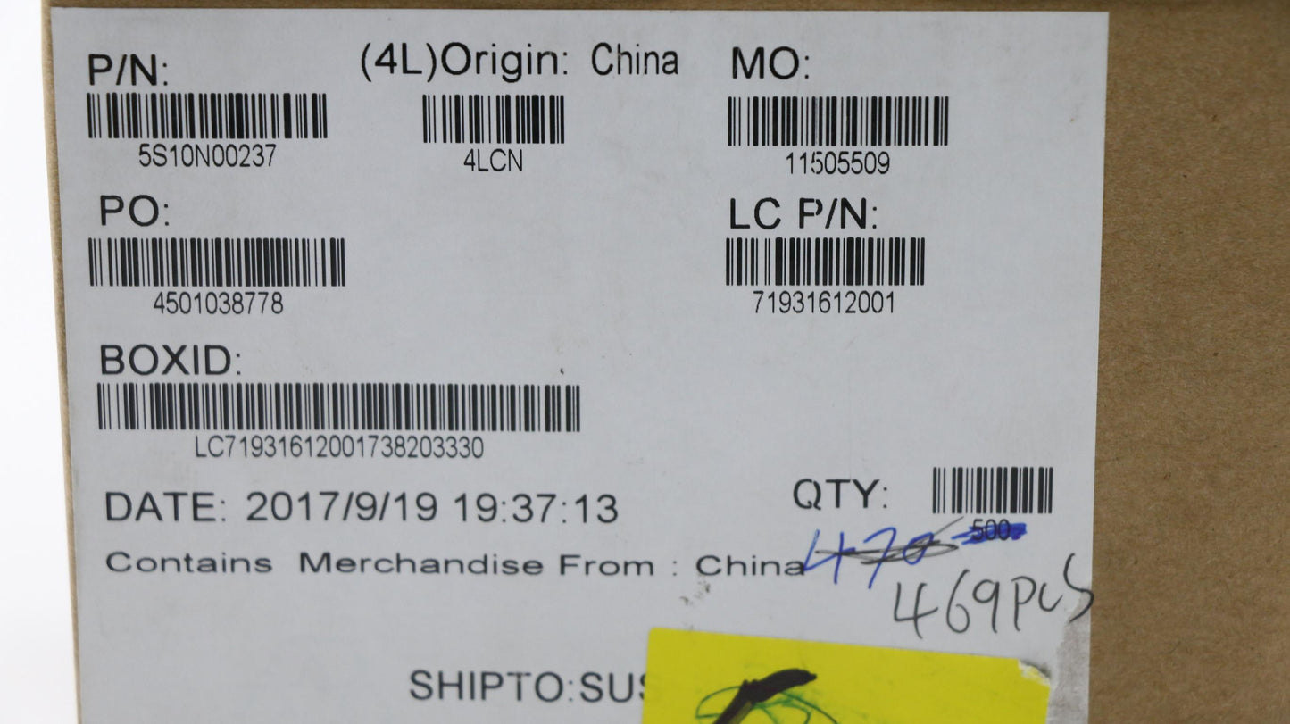 Lenovo Screw 2.0D 2.5L K 7.0D 0.5T Zk - 5S10N00237