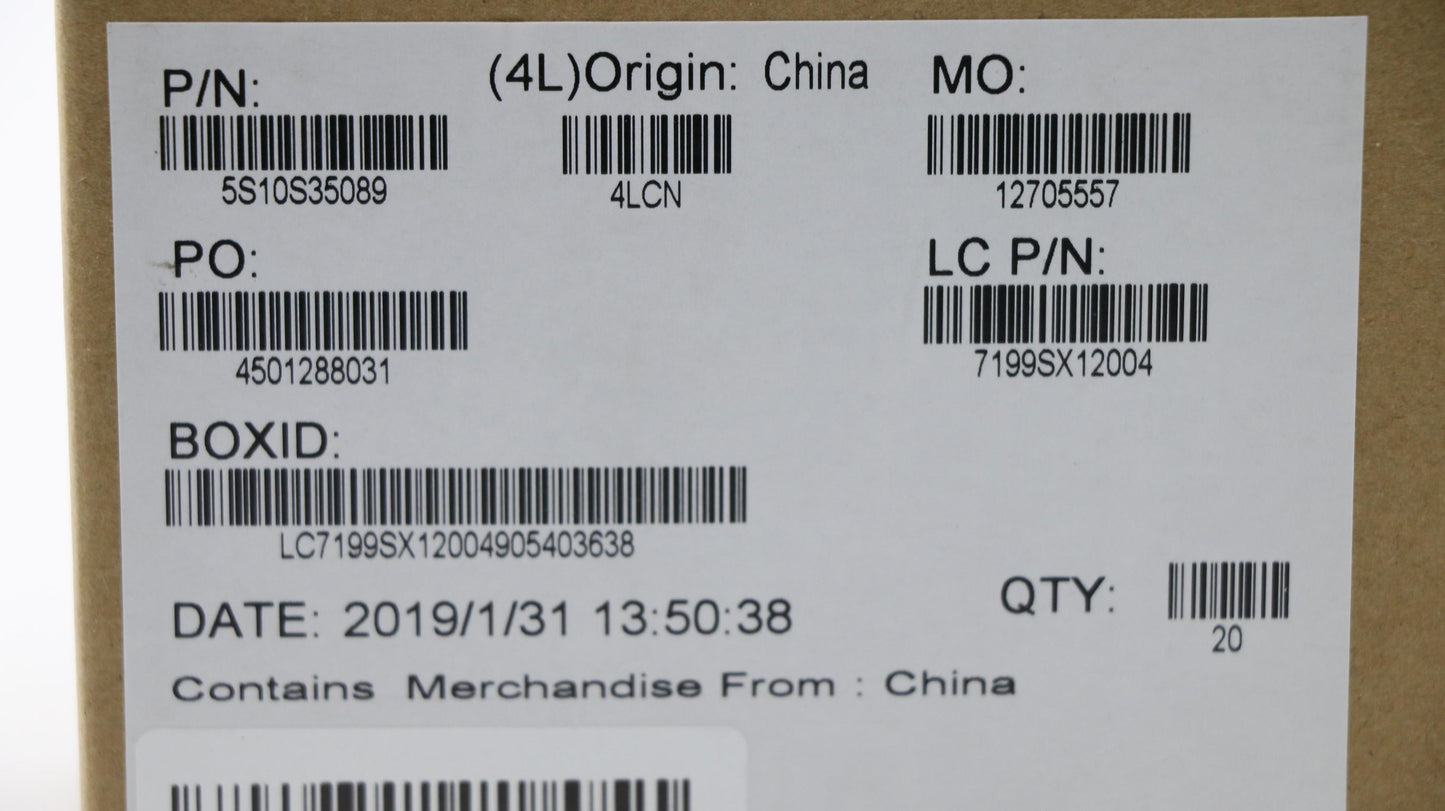 Lenovo Screw M M 2.5D 5L K 5.5D Zk Nl - 5S10S35089