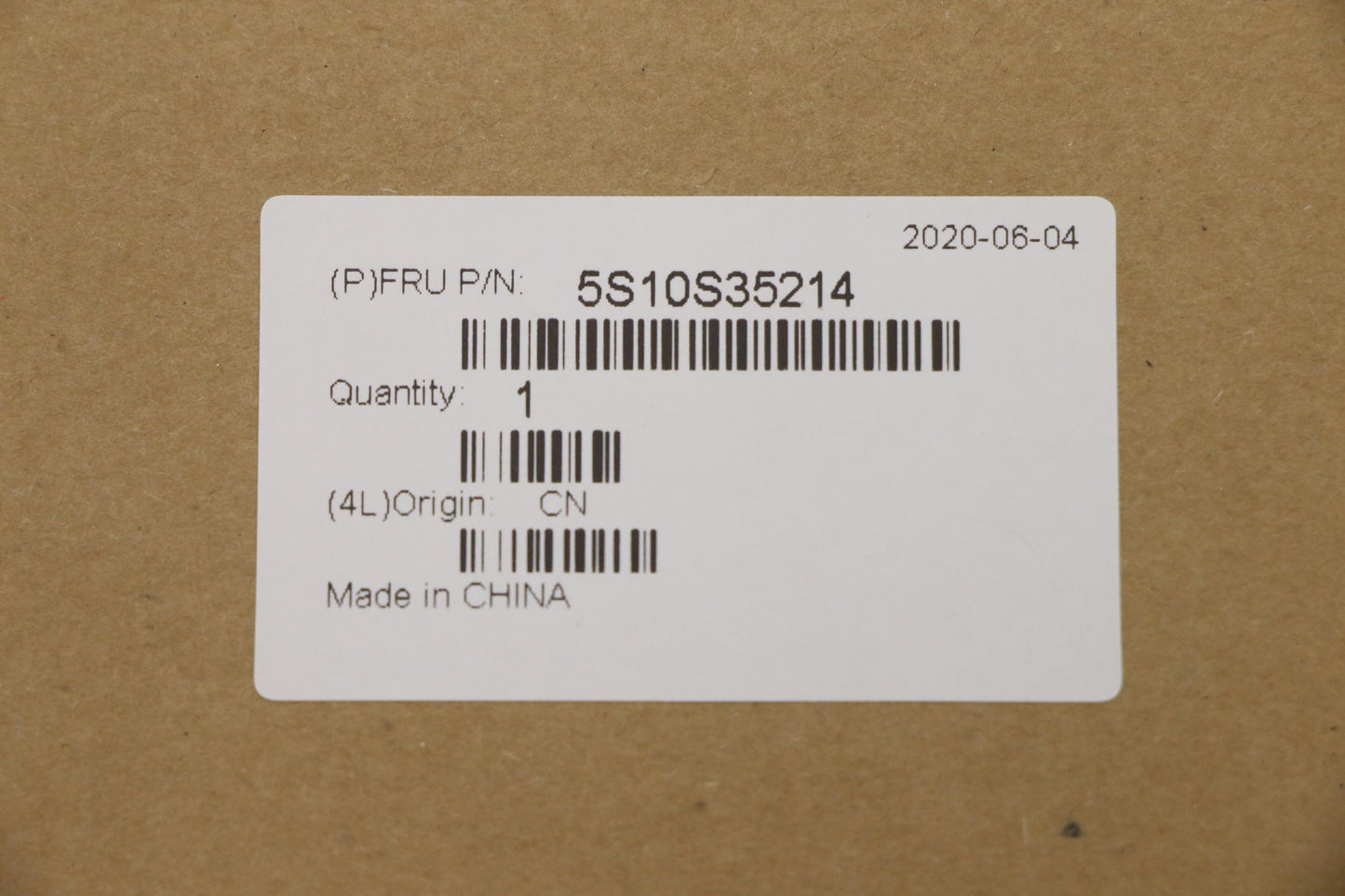 Lenovo Screw Kits, Label Kits, Misc K - 5S10S35214