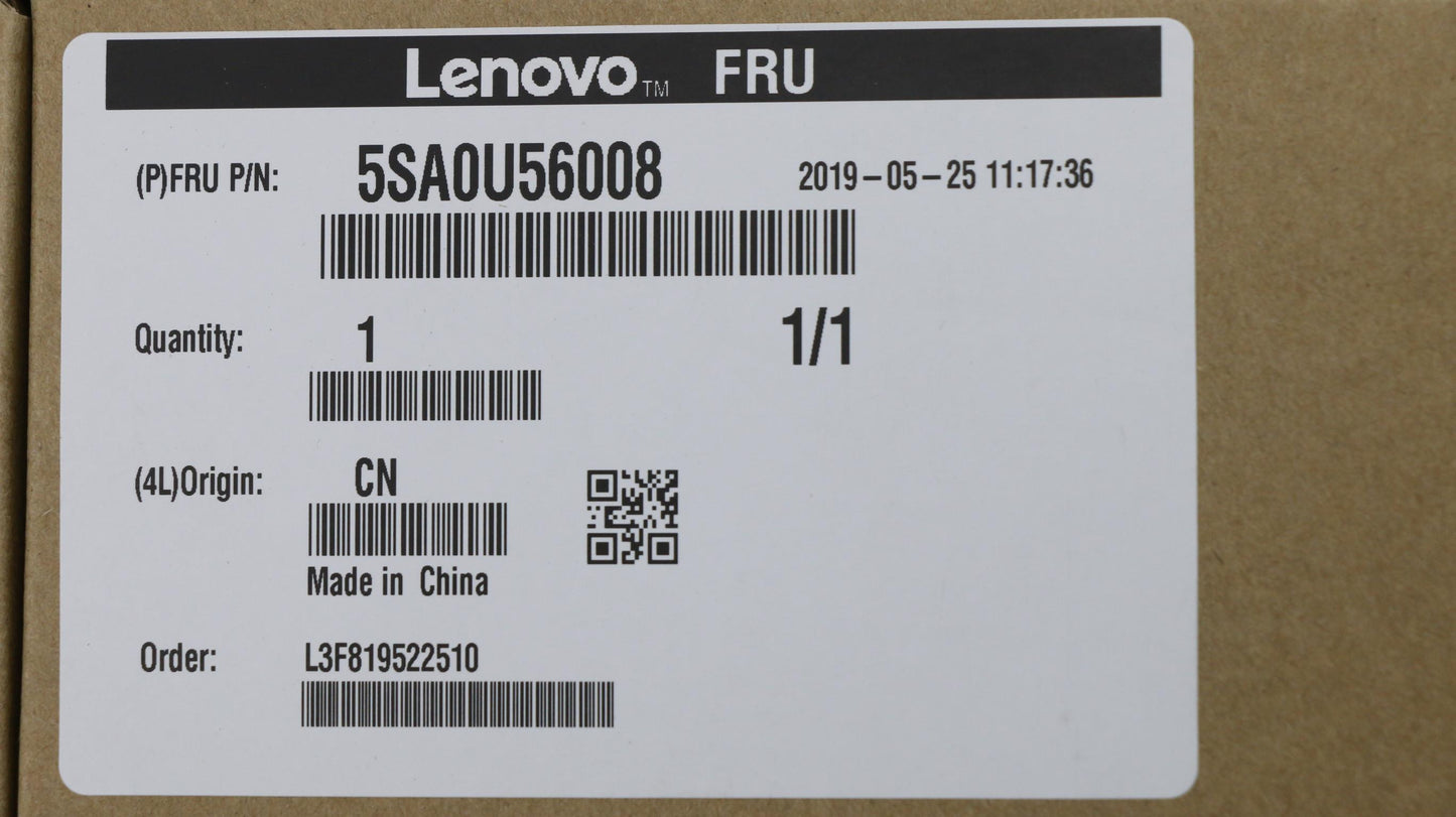 Lenovo Intel Core i5-9600 Processor, 3.1GHz, 6-Core - 5SA0U56008