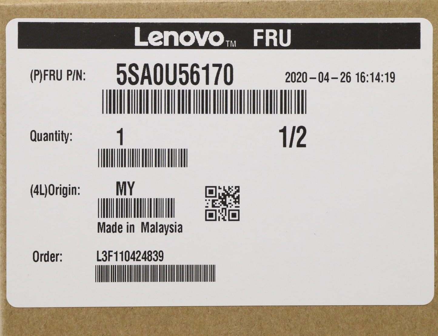 Lenovo Xeon W-2245 3.9GHz/8C/16.5M 155W CPU - 5SA0U56170