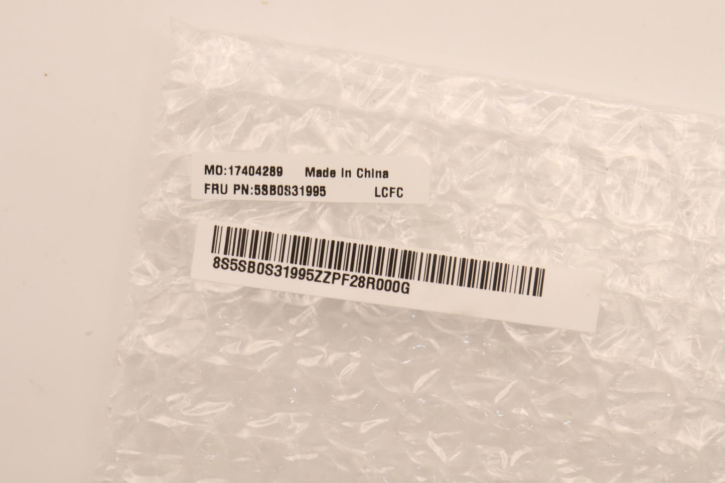 Lenovo Internal Speakers, Left and Right - 5SB0S31995