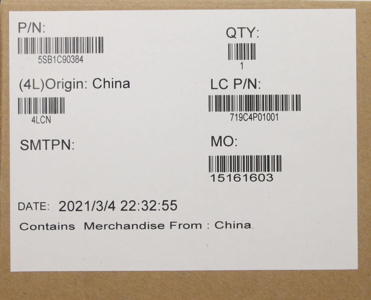 Lenovo Speaker Assembly, Luxshare - 5SB1C90384