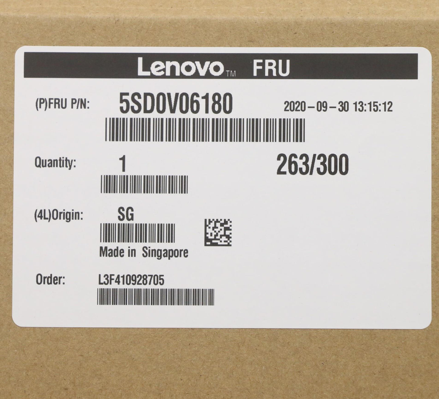 Lenovo 256GB SSD, 2.5", SATA, 7mm, OPAL Compatible, Micron - SSD0L68830