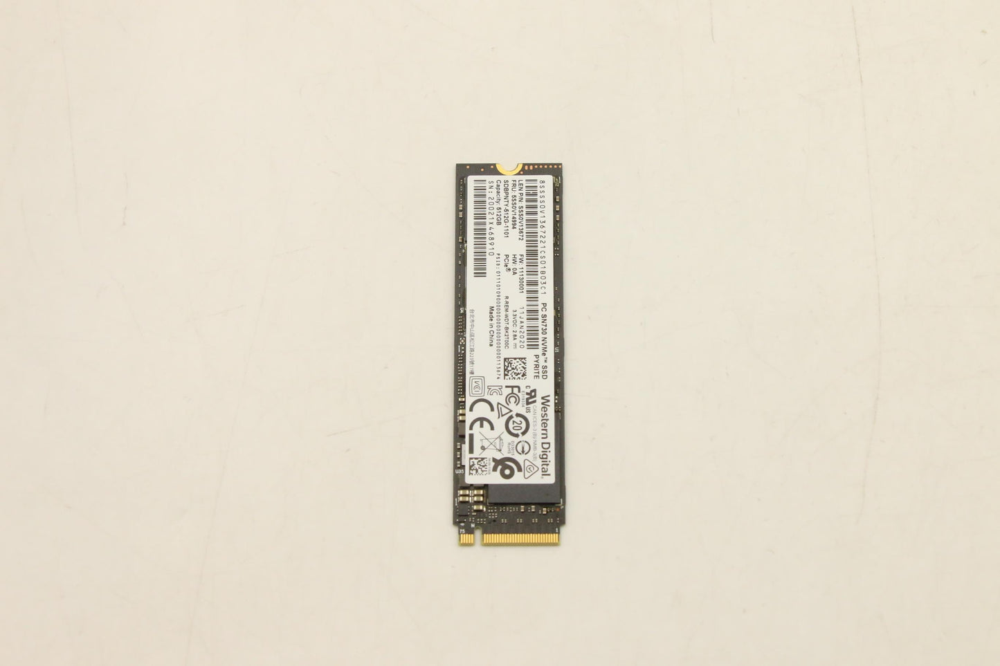 Lenovo 512GB WD SN730 M.2 PCIe SSD - 5SS0V14994