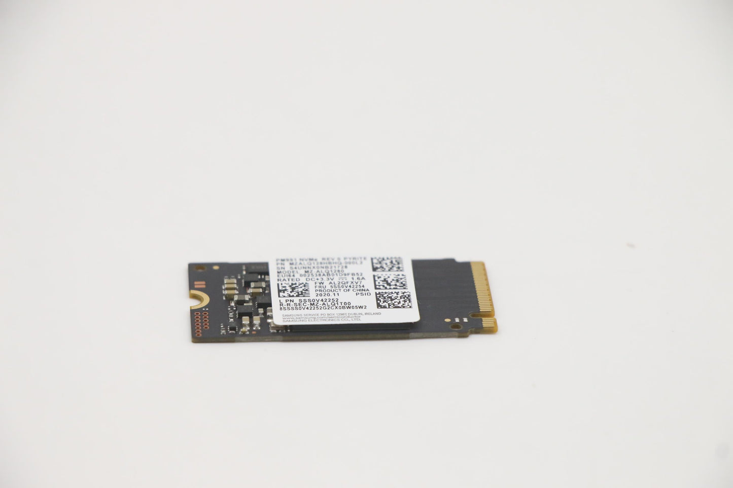 Lenovo SSD 128GB, M.2, 2242, PCIe 3x4, Standard, Samsung - 5SS0V42254