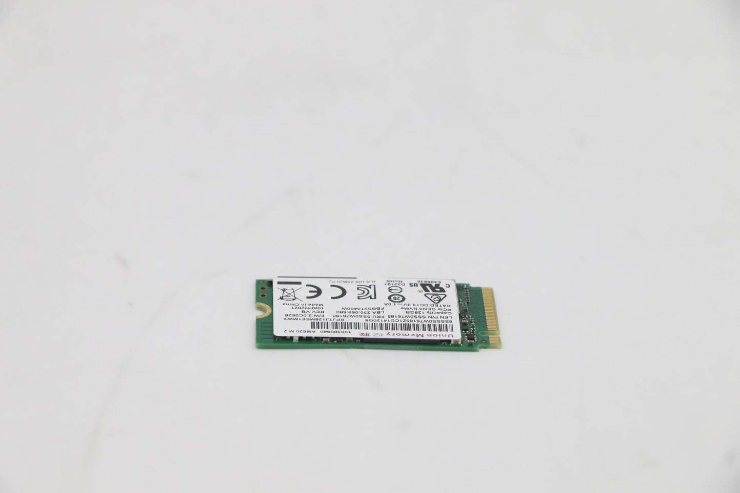 Lenovo 128GB SSD, M.2, 2242, PCIe3x4, Standard, UMIS - 5SS0W76180