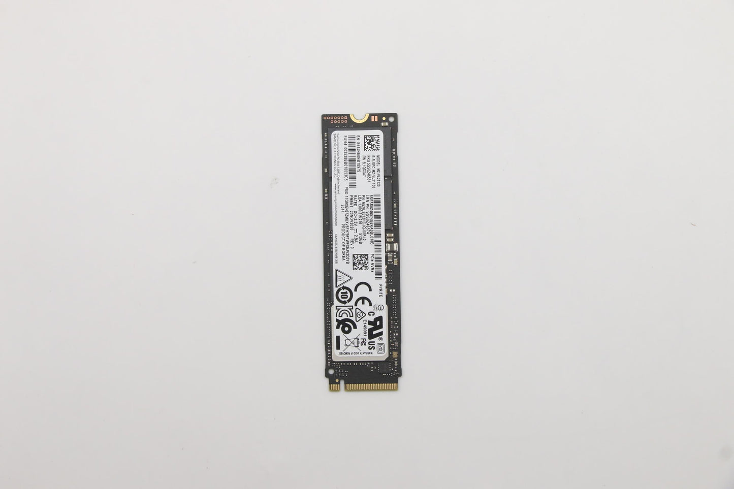 Lenovo 512GB SSD, M.2 2280, PCIe 4x4, Samsung - 5SS0Z46561