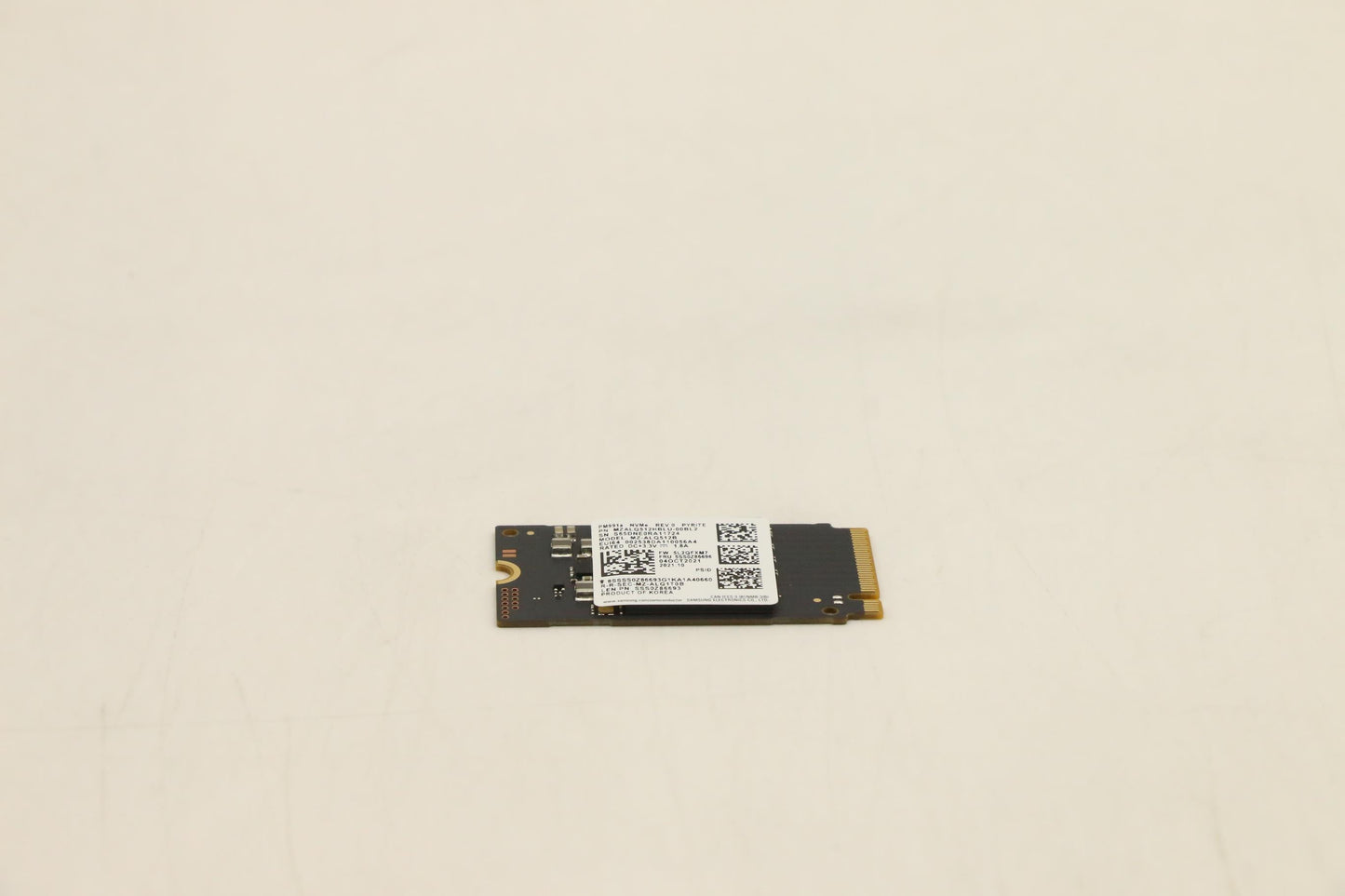 Lenovo 512GB SSD, M.2 2242, PCIe 3.0 x4, Standard, Samsung - 5SS0Z86696