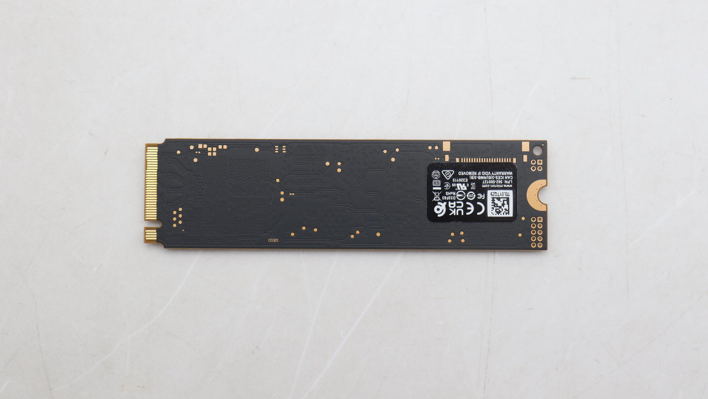 Lenovo 1TB SSD, M.2 2280, PCIe Gen4 x4, Standard, MICRON - 5SS1D08025