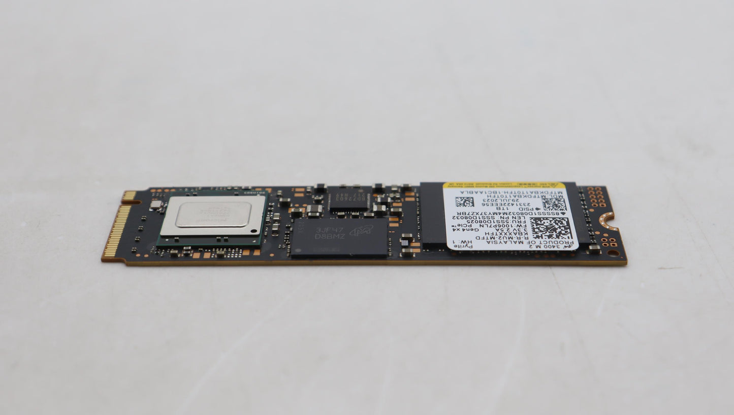 Lenovo 1TB SSD, M.2 2280, PCIe Gen4 x4, Standard, MICRON - 5SS1D08025
