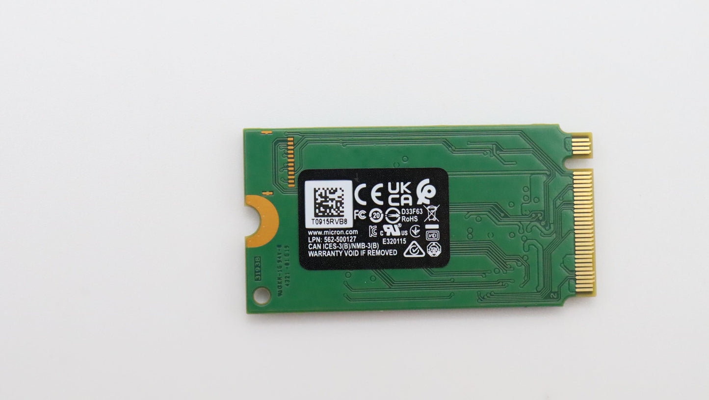Lenovo SSD, 512GB, M.2 2242, PCIe 4x4, OPAL, Micron - 5SS1D71681