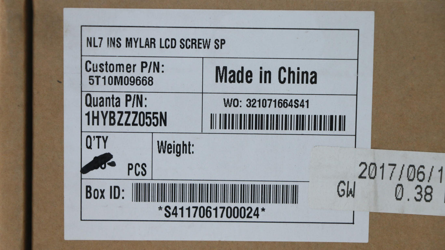 Lenovo Ks Kits Screws And Labels - 5T10M09668