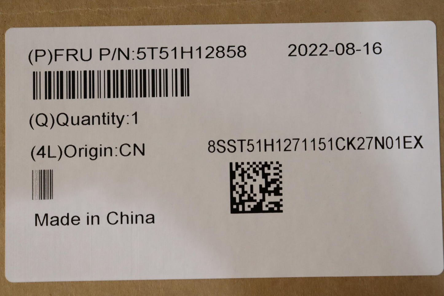 Lenovo 27-Inch WQHD Touch Display, Anti-Glare, IPS, 350 nits, 99% sRGB Coverage - 5T51H12858