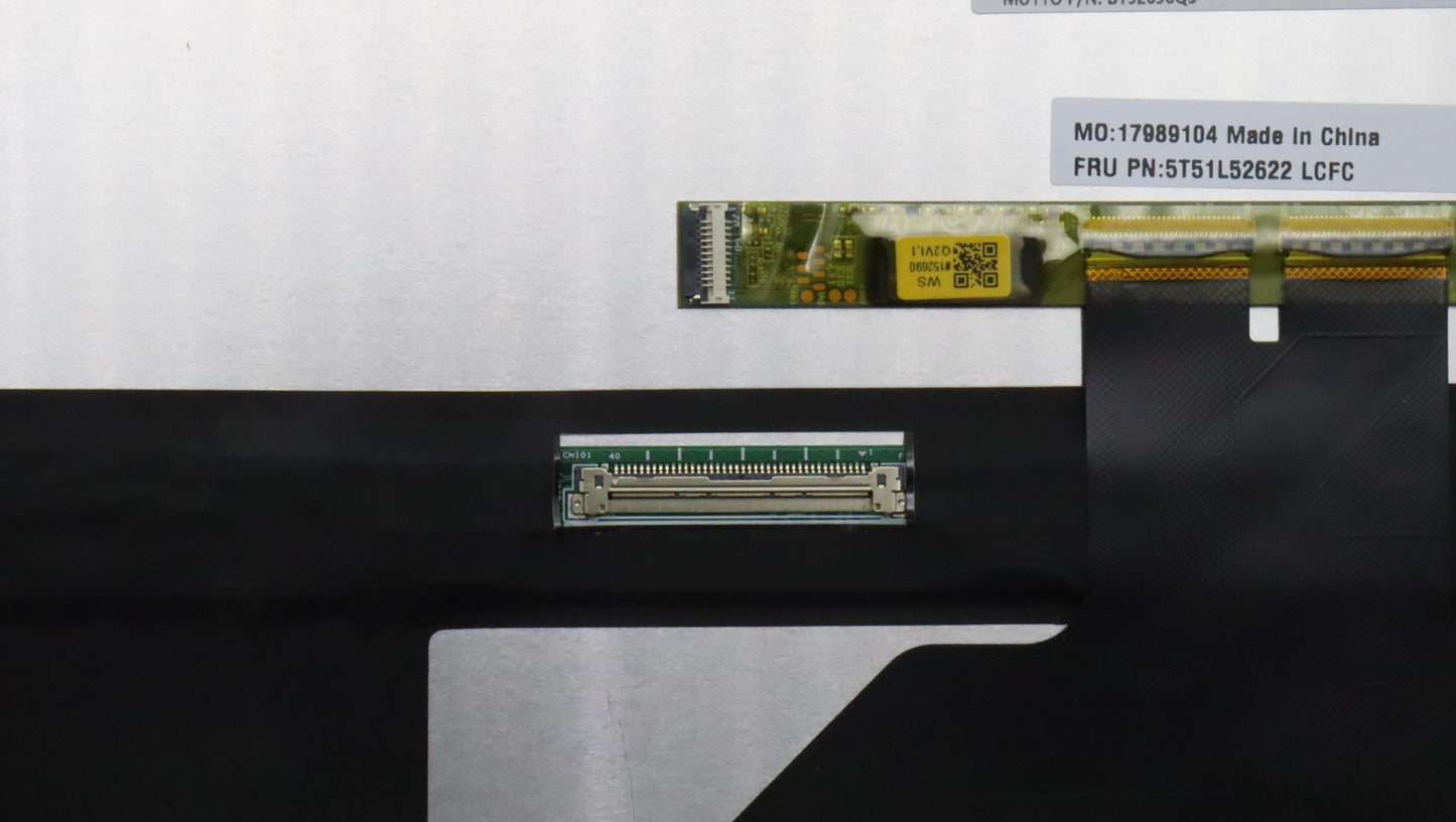 Lenovo 14" WQUXGA LCD Panel, Touch, 500nit, 100% DCI-P3 - 5T51L52622