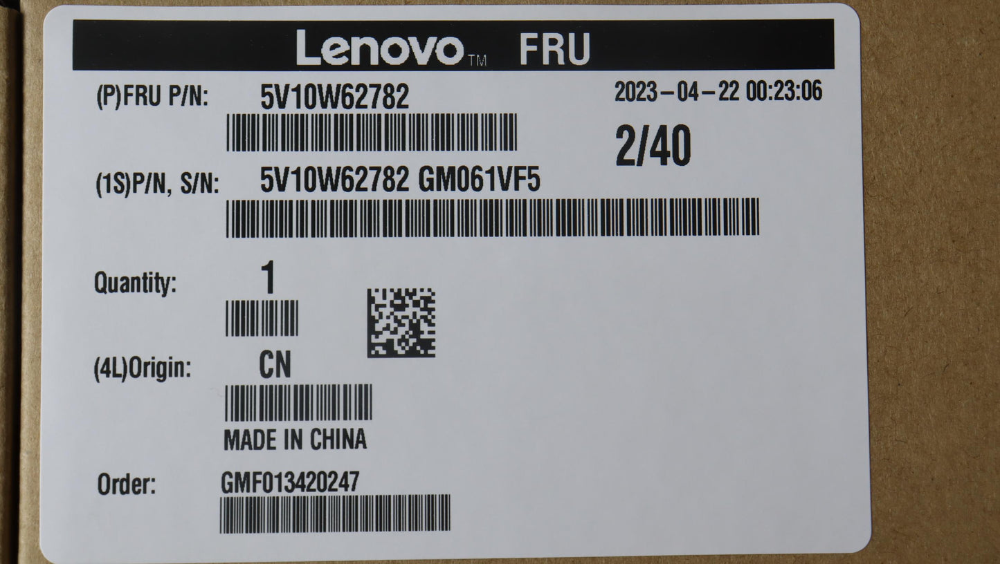 Lenovo RX6400 Video Card, 4GB, DP/LP - 5V10W62782