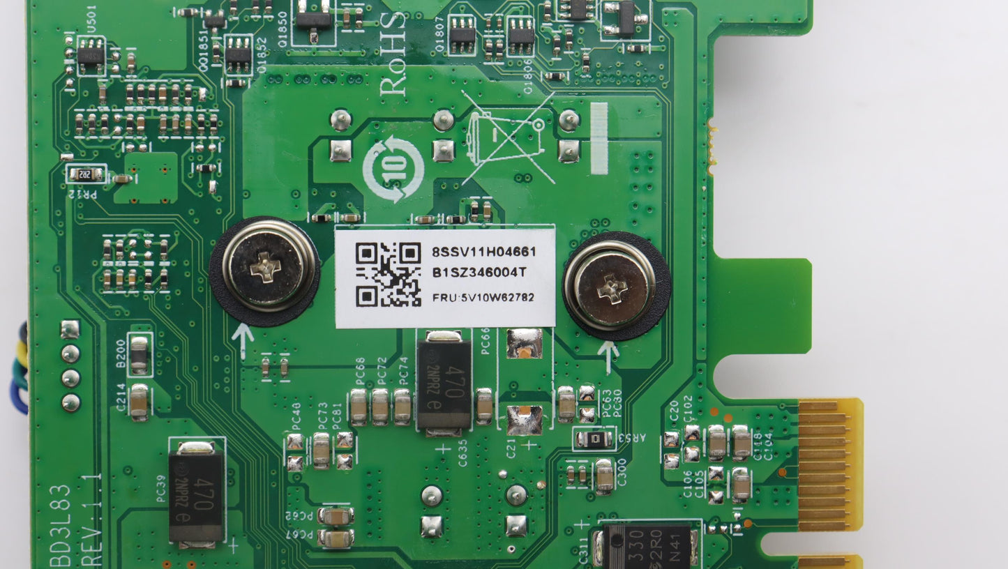 Lenovo RX6400 Video Card, 4GB, DP/LP - 5V10W62782