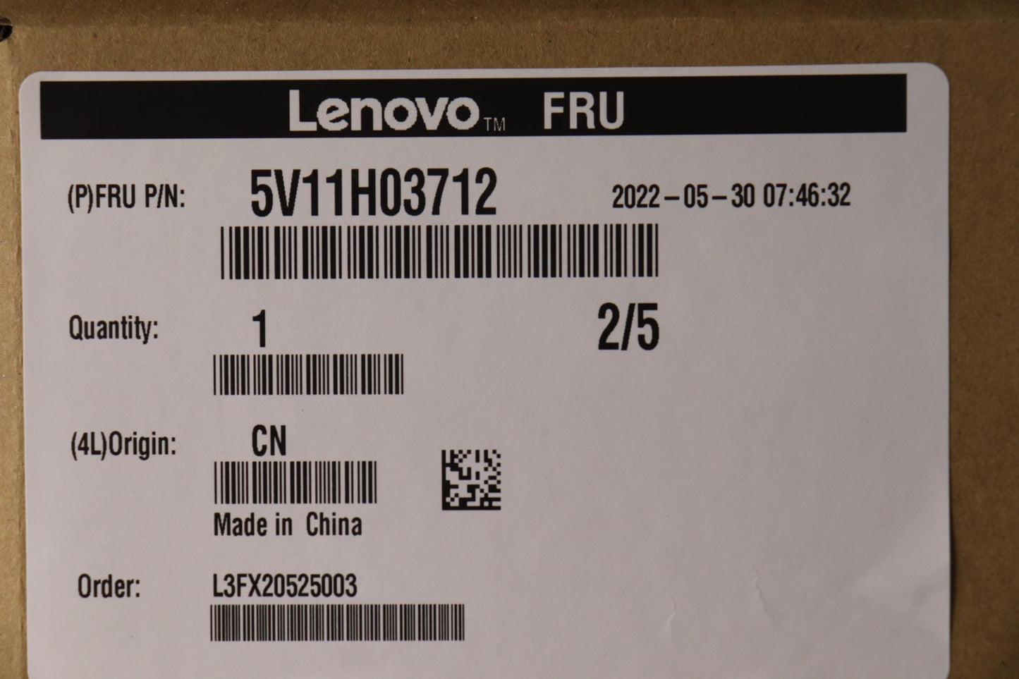 Lenovo Nvidia T400 Video Card, MiniDP x3, 4GB - 5V11H03712