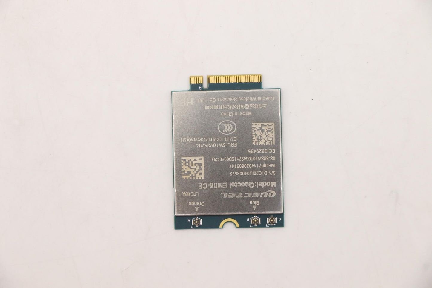 Lenovo Wireless WAN Adapter, QTL EM05 CAT4 - 5W10V25794