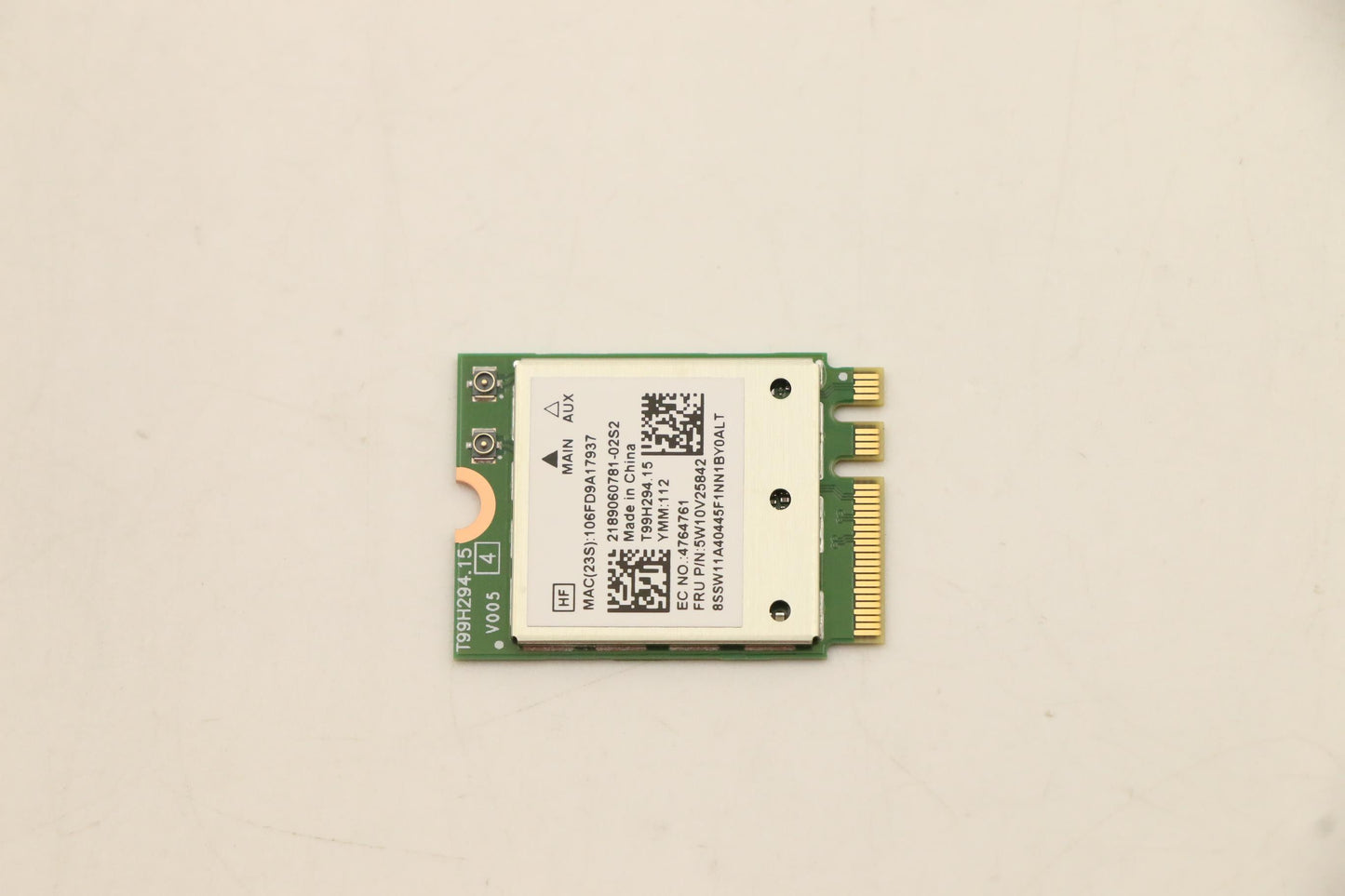 Lenovo Wireless LAN Card - 5W10V25842