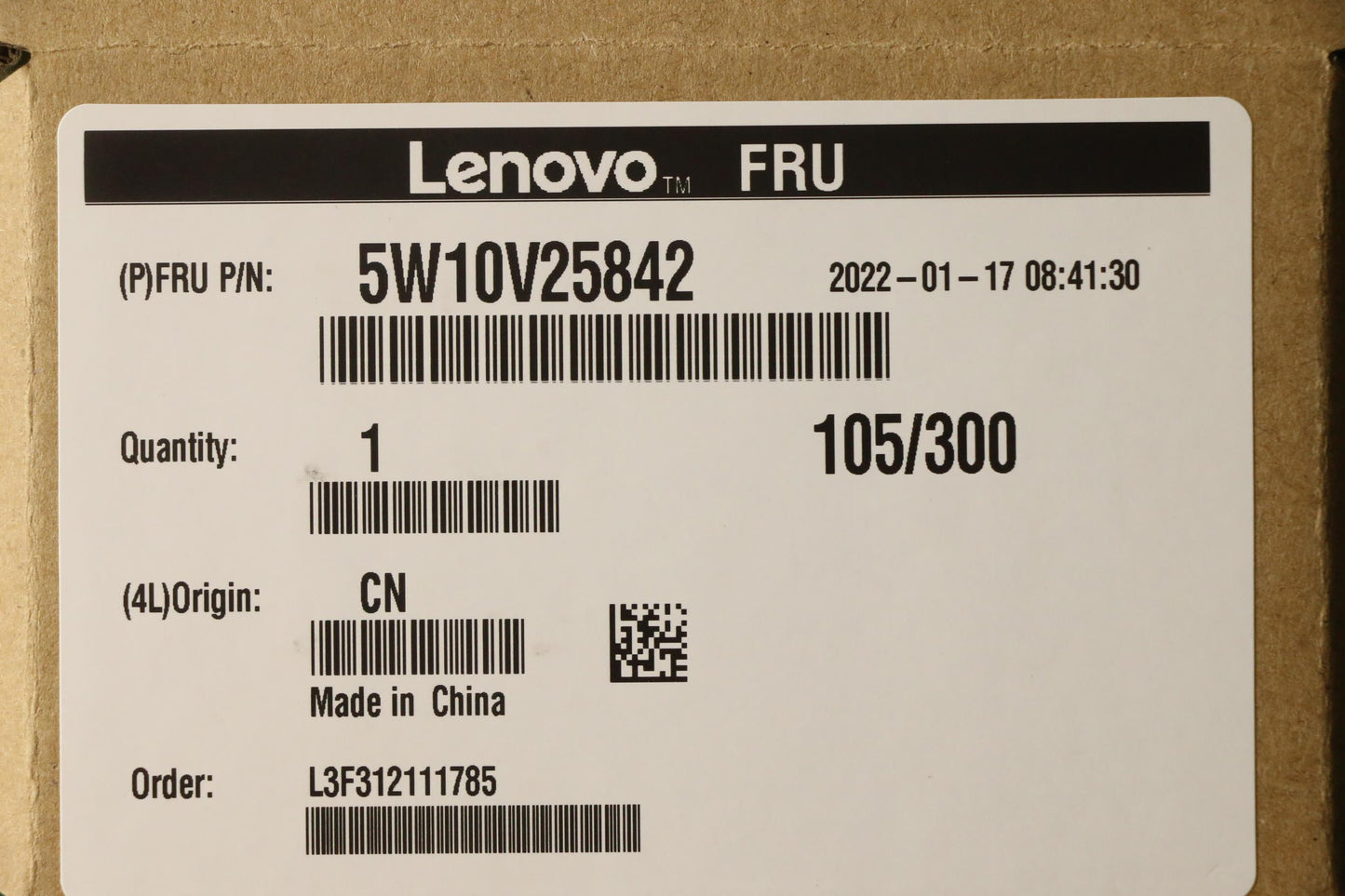 Lenovo Wireless LAN Card - 5W10V25842