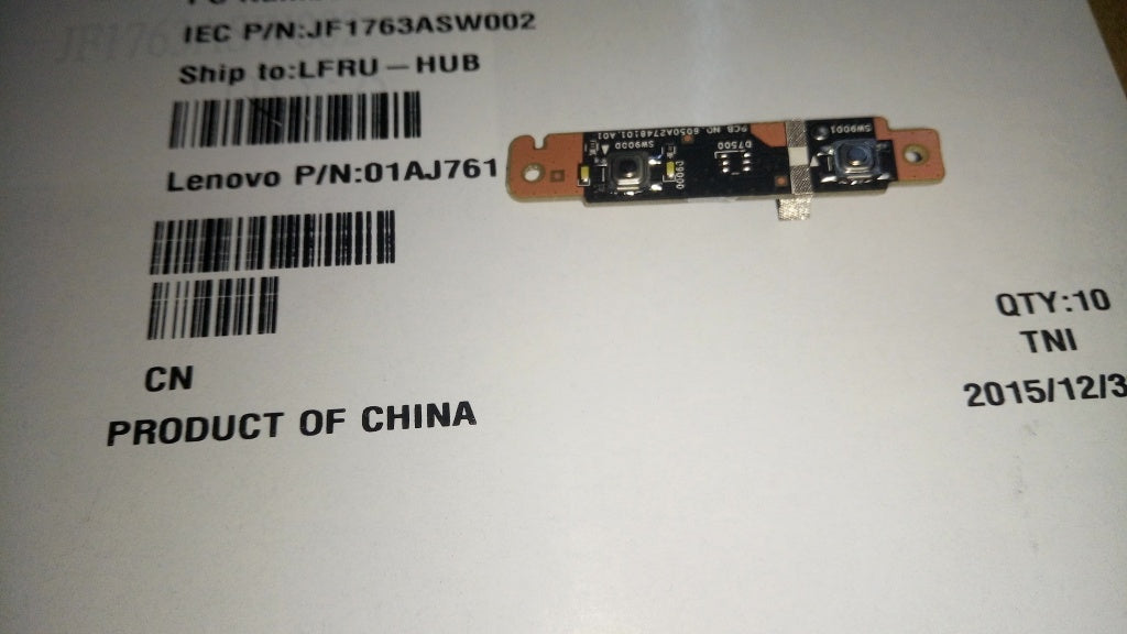 Lenovo Ci Cards Misc Internal - 01AJ761