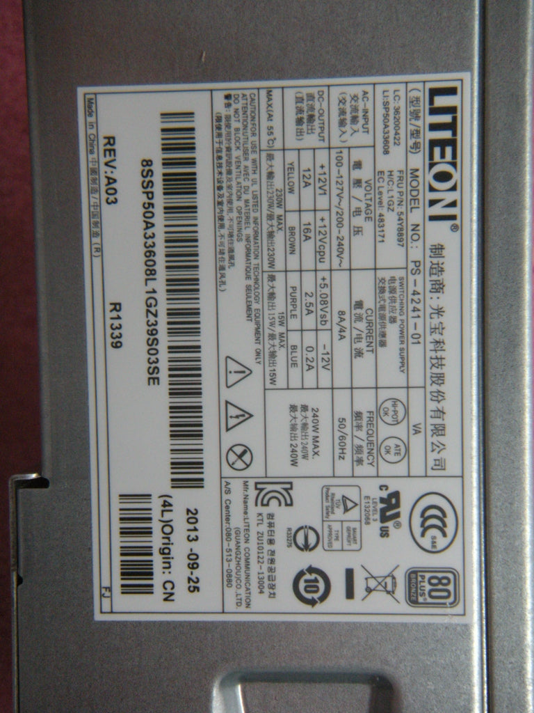 Lenovo Power Supply - 54Y8897