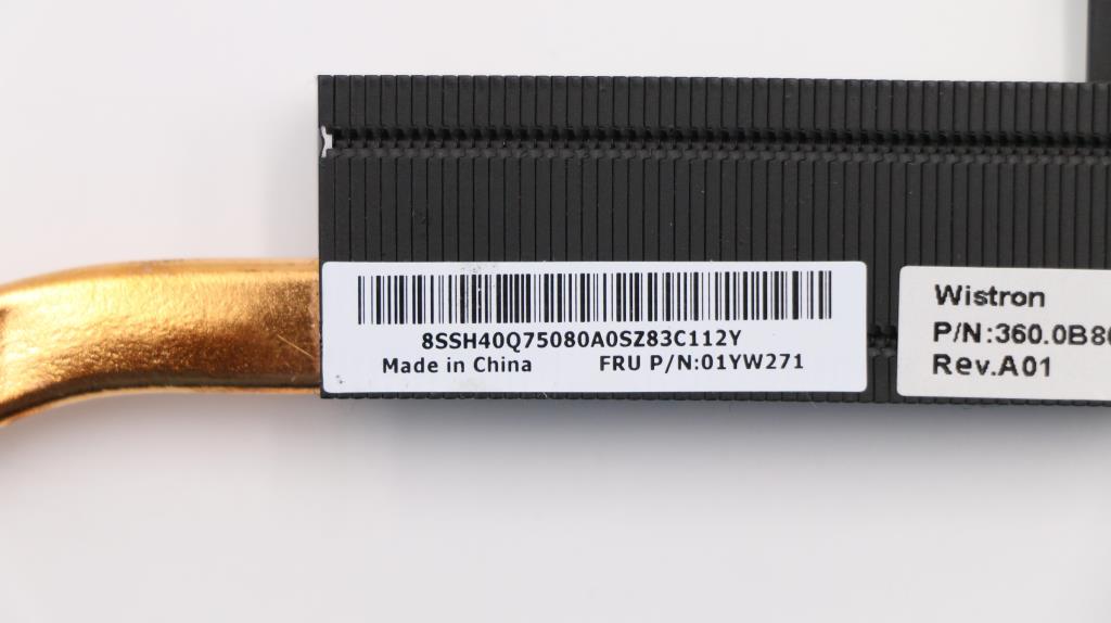 Lenovo Assembly Dis Thermal Module Fo - 01YW271