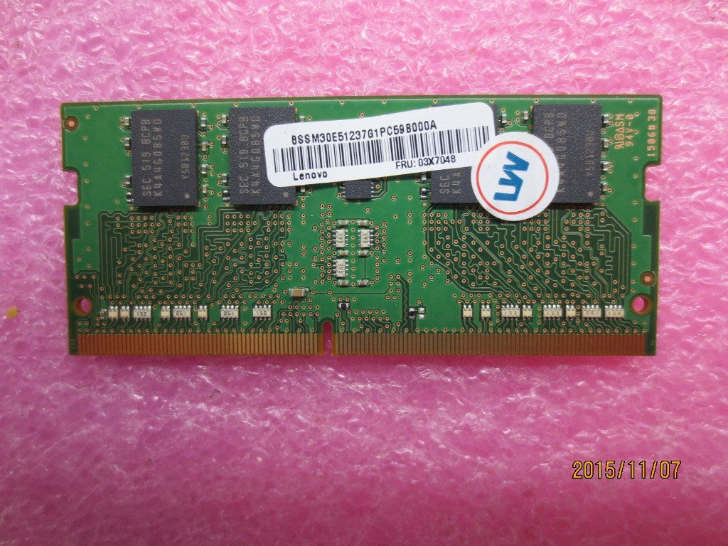 Lenovo 4GB DDR4 2133MHz SODIMM Memory - 03X7048