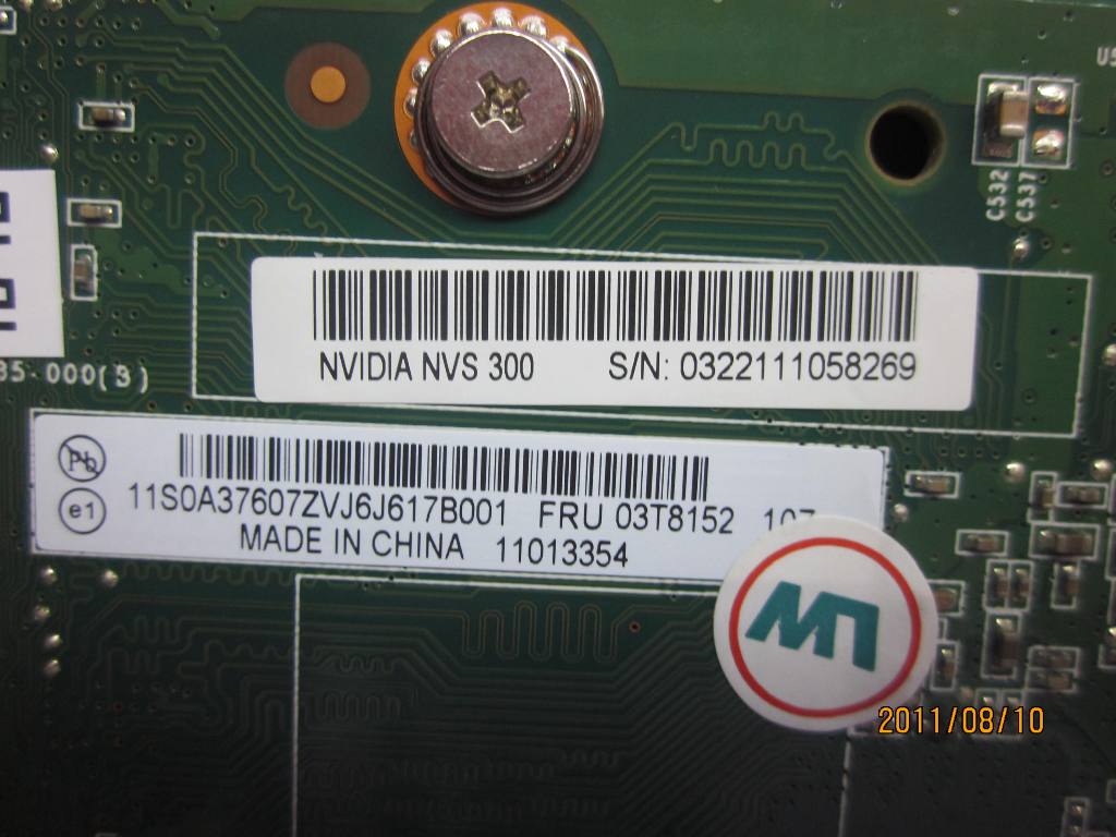 Lenovo Card - 03T8152