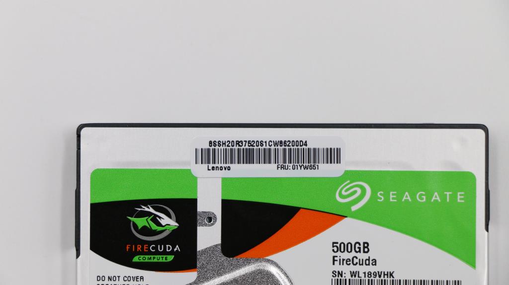 Lenovo Hddasm Sshd 500G8G 5400Rpm 7Mm - 01YW651