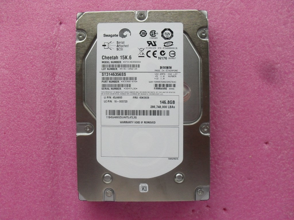 Lenovo Hd-Hard Drives - 45K0608