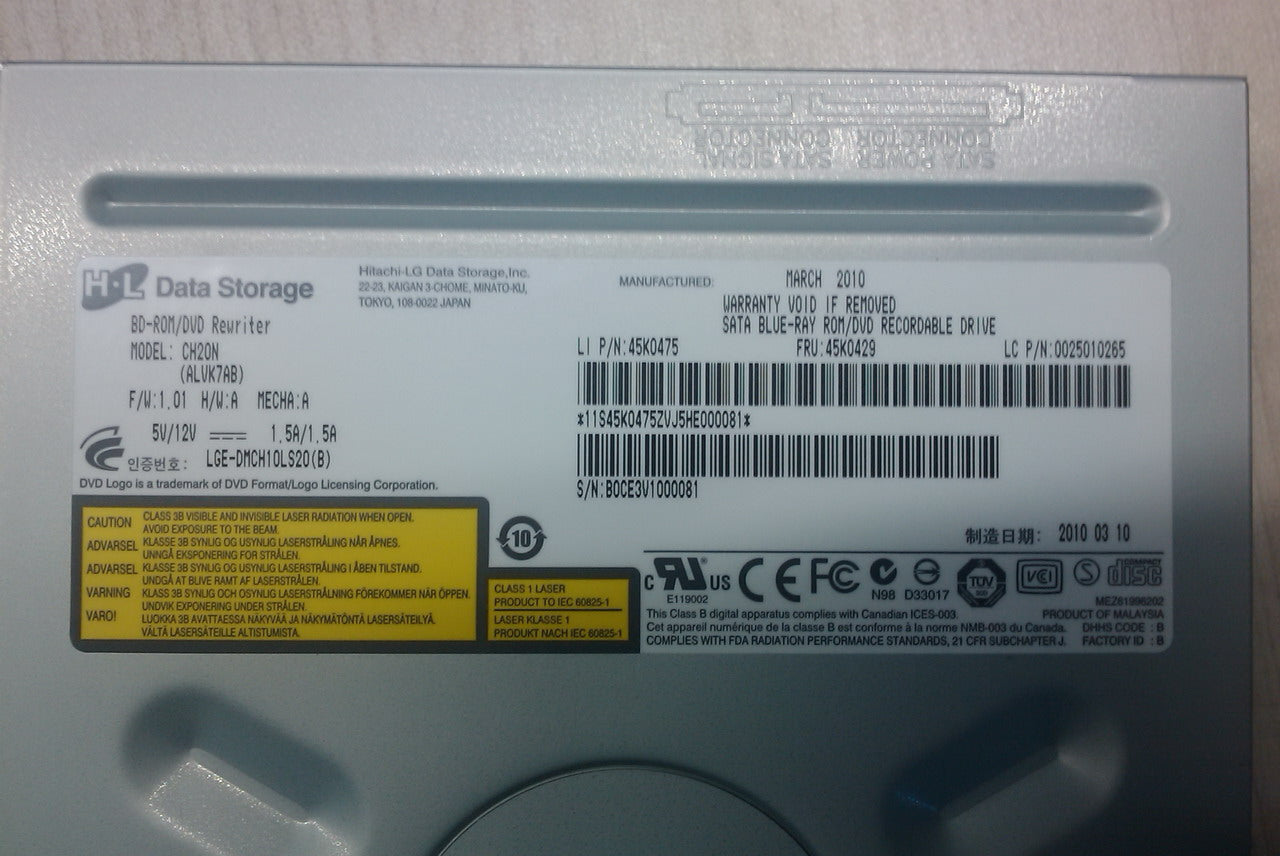 Lenovo Bd Combo Hlds Ch20N Black Lh - 25200324