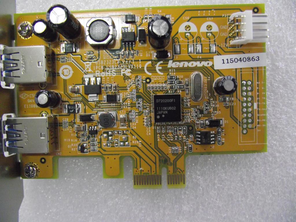 Lenovo Usb3.0 Pci-E X1 Rear Fh - 31046507
