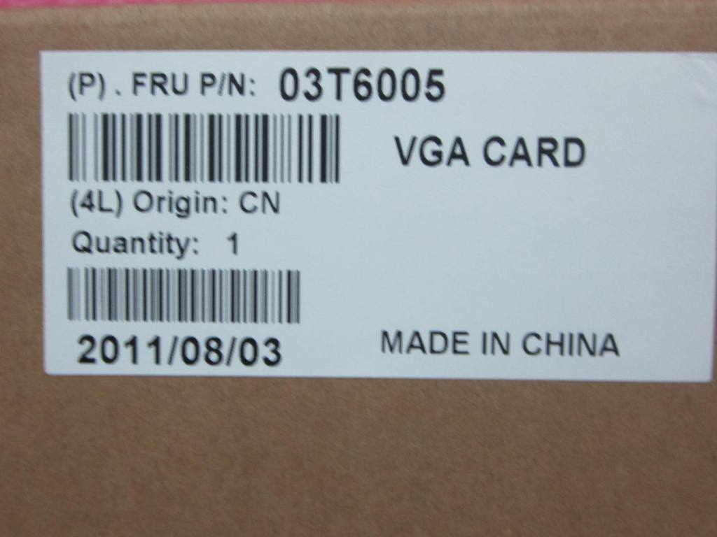 Lenovo Video Cards - 03T6005