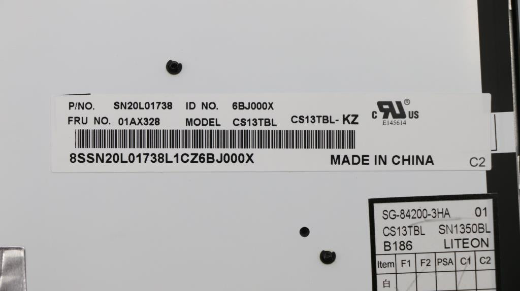 Lenovo Ki Keyboards Internal - 01AX328