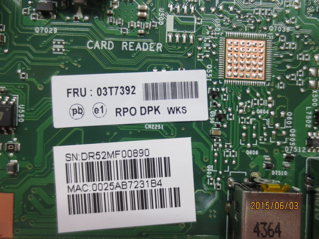 Lenovo Pl System Boards - 03T7392
