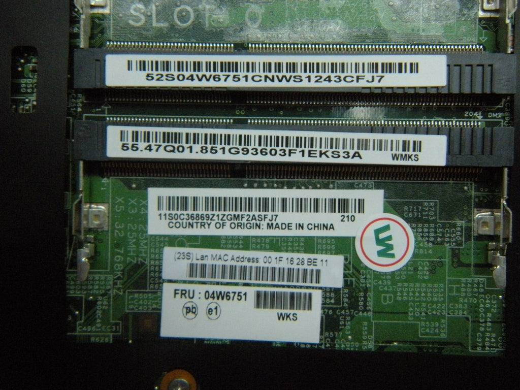 Lenovo Laptop Cdpop Plnp8700 Y-Amty-Tpm - 04W6751
