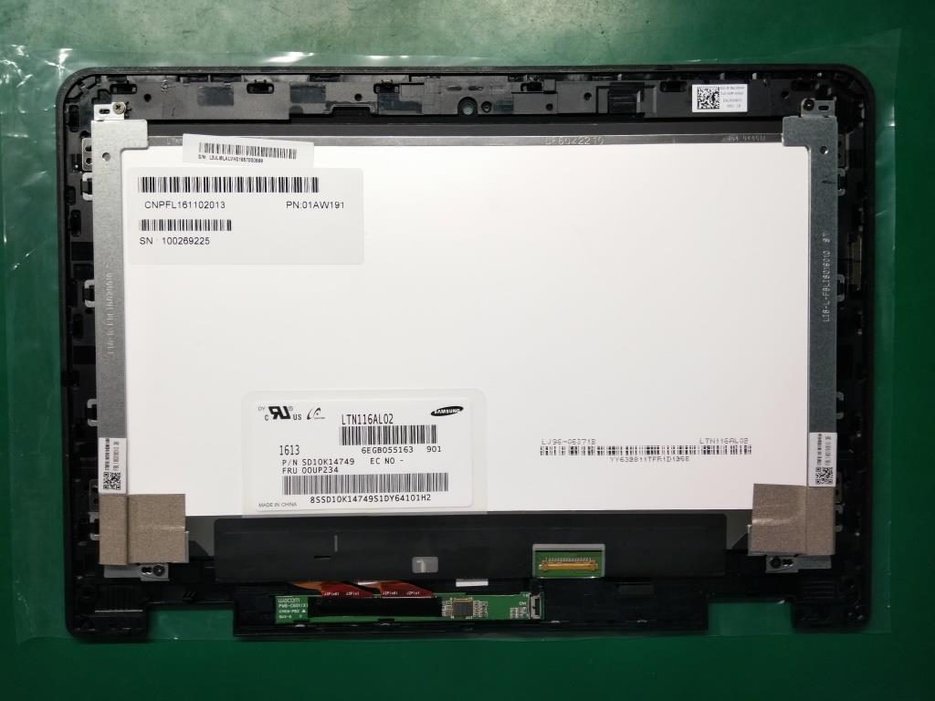 Lenovo 11.6" LCD Module, HD Touch, GFF Design - 01AW191