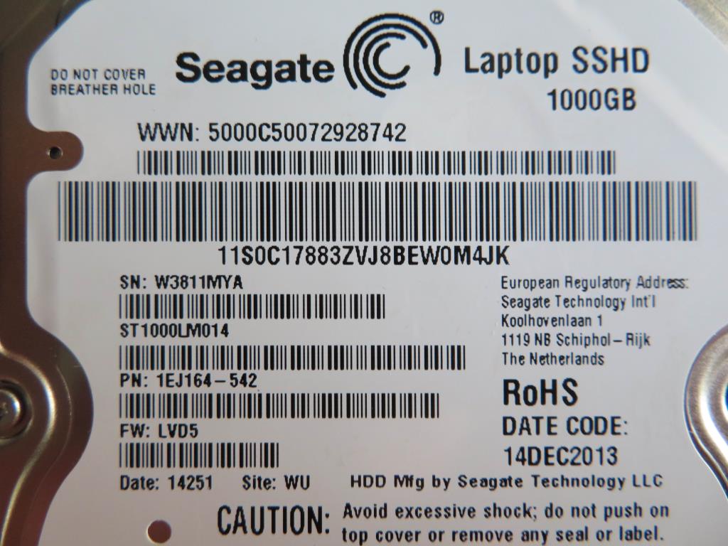 Lenovo Hdd Sgt Kahunav 1Tb St1000Lm01 - 16200421