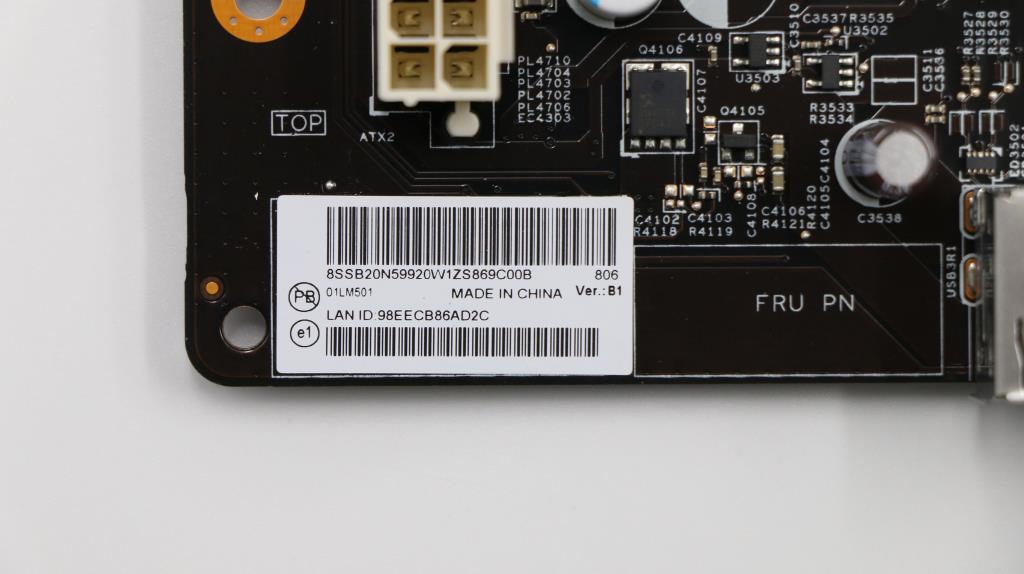 Lenovo BDPLANAR Intel Coffee Lake Z370 Motherboard for Windows DPK - 01LM501