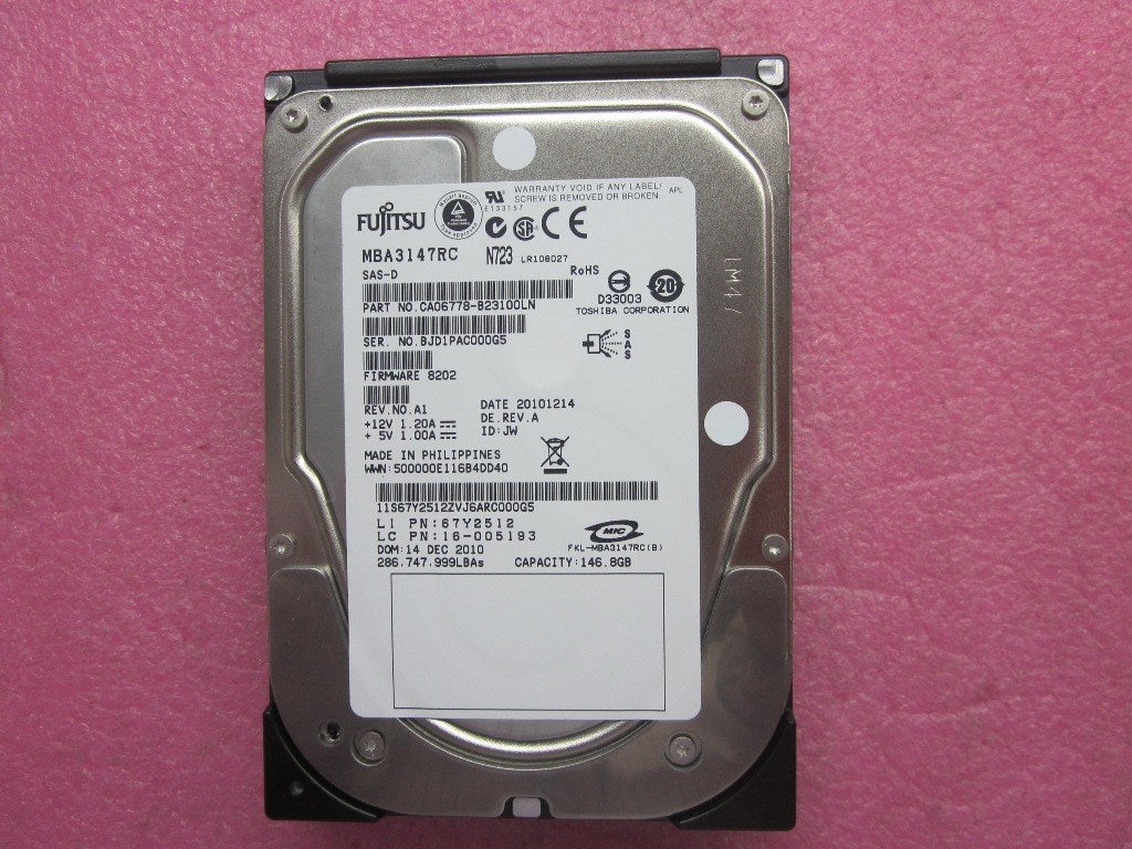 Lenovo Hd-Hard Drives - 45K0608
